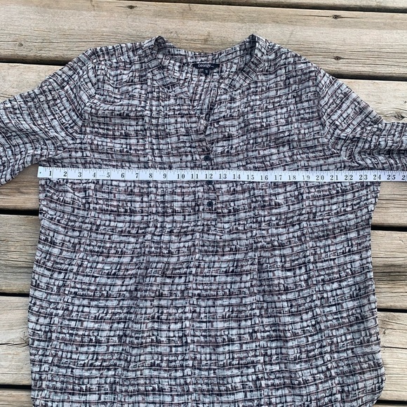 💛 George Black and White Geometric Blouse XL - Picture 6 of 6